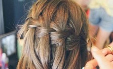Waterfall Braid for Wedding