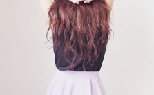 Wavy Hair & Skirt