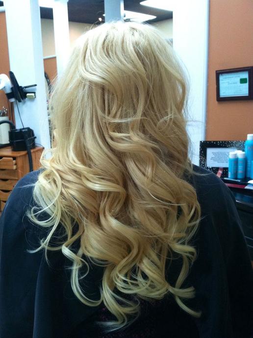 Blonde Hair extensions
