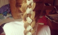 Braid with Ribbon