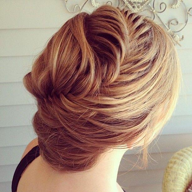 French Fishtail Updo
