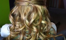 Half Up Twist & Curls