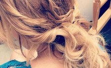 Loose Braided Bun