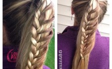 Side Braided Ponytail