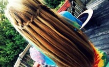 Waterfall & Side Braid