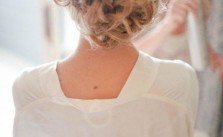 Curly Wedding Updo