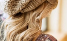 Wavy Hair & Beanie