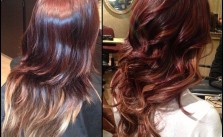 Before After Red Hair