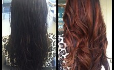 Before After Black to Brown