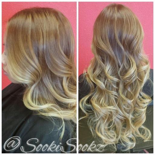 blonde ombre hair color