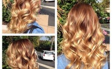 Curly Golden Blonde