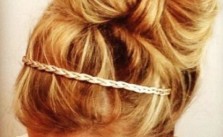 Hair Bow & Chain