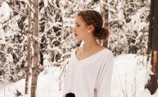 Snowy Braid & Bun