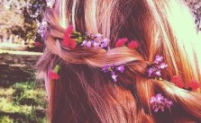 Spring Braid & Flowers