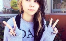 Blonde Bangs & Brown