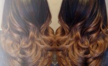 Messy Brown Ombre