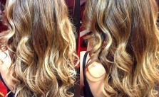 Messy Brown with Blonde
