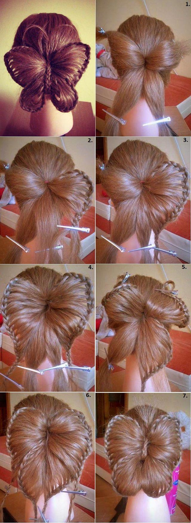 butterfly hairstyle