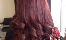 Burgundy Curls