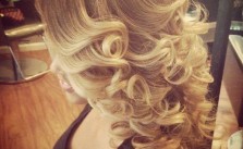 Curls Blonde Tips