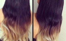 Dark Wavy Ombre
