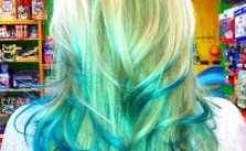 Blue Dip Dye