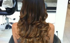 Curly Brown Ombre