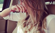 Messy Curls & Ombre