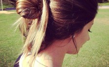 Messy Side Bun