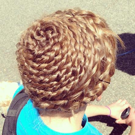 intricate basket braided hairstyle