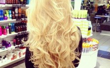 Messy Blonde Layers