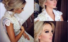 Voluminous Messy Updo