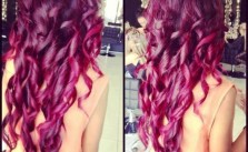 Magenta Curls