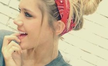 Messy Double Bun