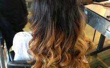 Ombre Messy Curls