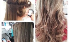 Pin-Up Blow Dry Curls