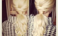 Wavy Ponytail Twist