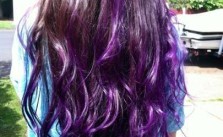 Dark Purple Ombre