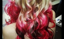Curly Red Tips