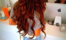 Messy Red Curls