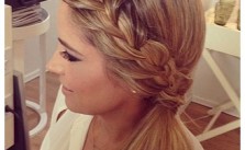 Side Braid Ponytail