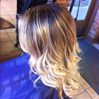 soft blonde melted ombre