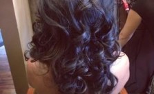 Dark Messy Curls