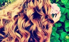 Waterfall Braid & Messy Curls