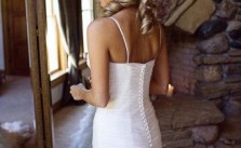 Wedding Curls & Dress