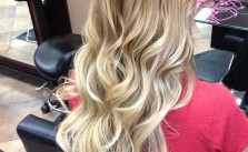 Wavy Blonde Ombre