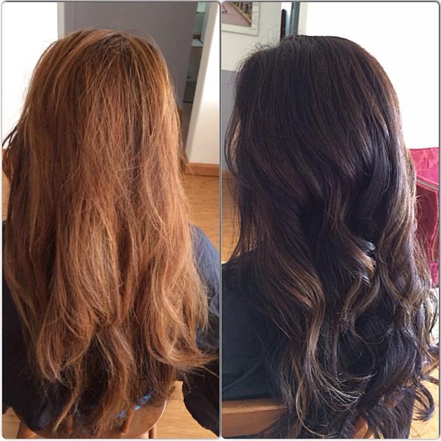 Before & After cut and color