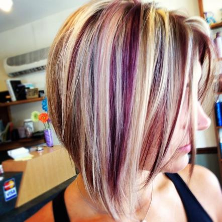 Fun hair color for the fall! Be daring