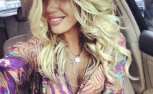 Blonde Curly Layers