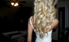 Soft Wavy Blonde Curls